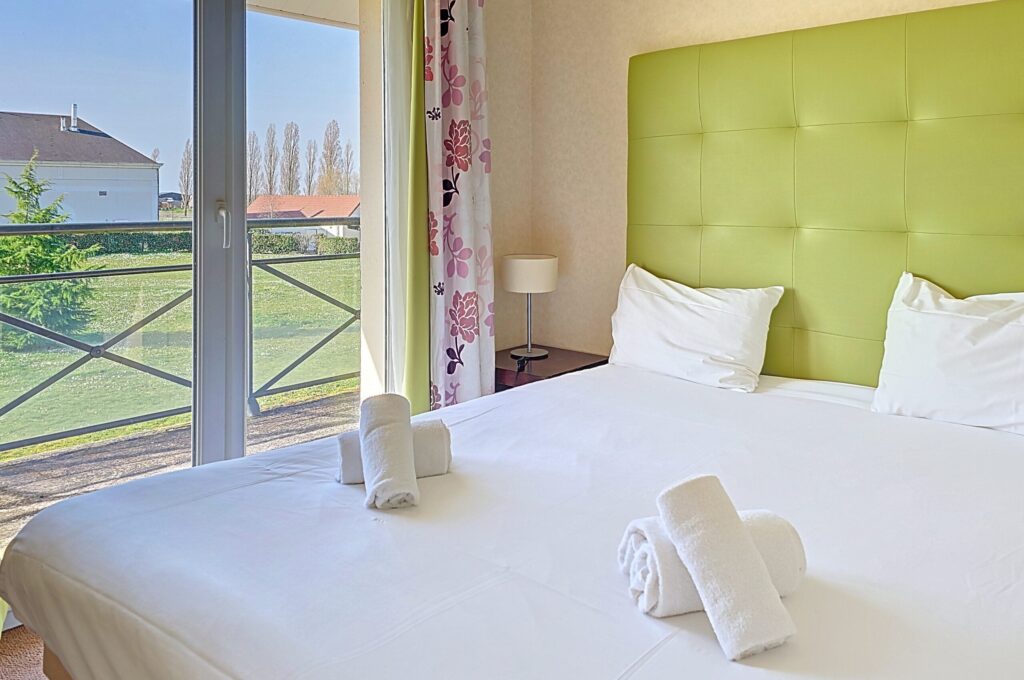 Domaine du Val d'Amboise - le lit double