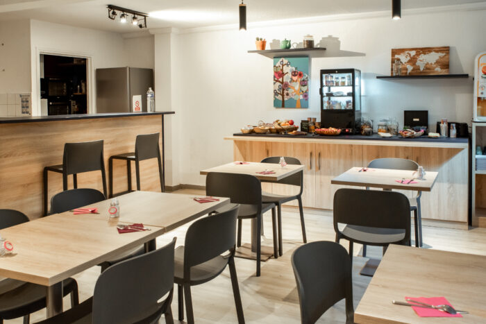 Appart'Hôtel Brest Pasteur - Salle du petit déjeuner