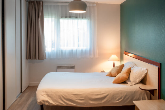 Appart'Hôtel Brest Pasteur - lit double