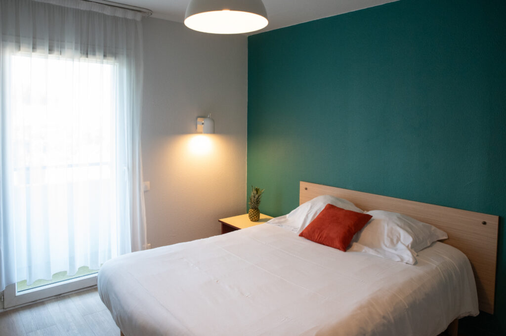 Appart'Hôtel Brest Pasteur - lit double