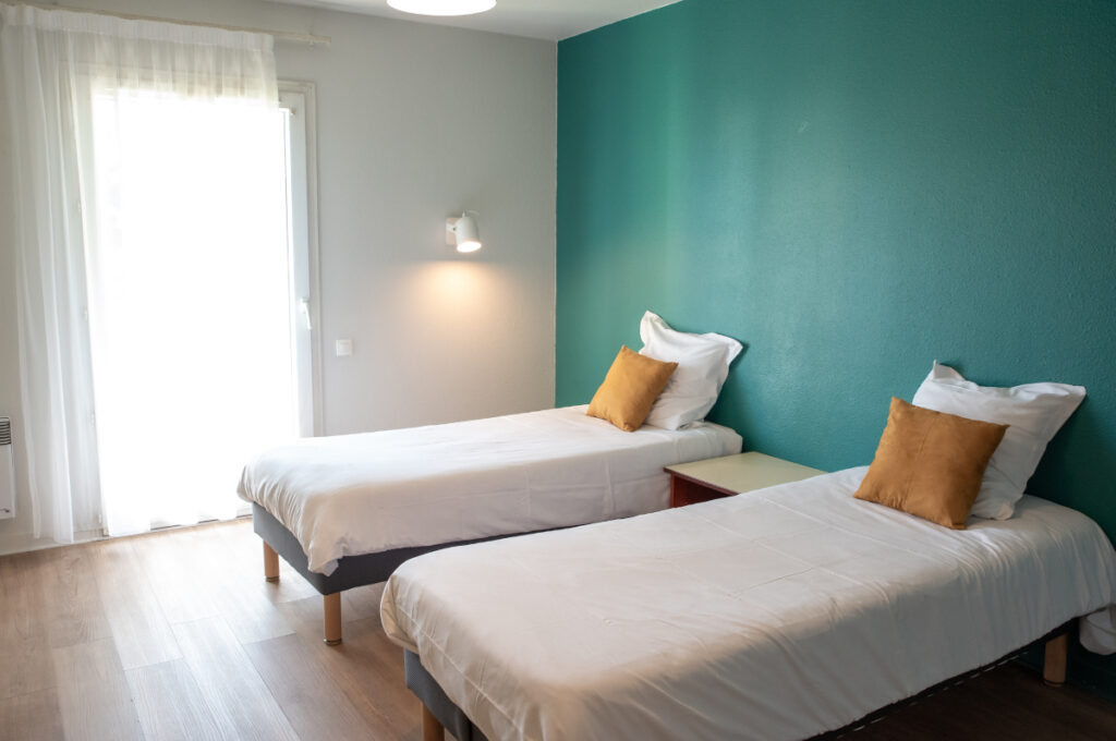 Appart'Hôtel Brest Pasteur - lits simples
