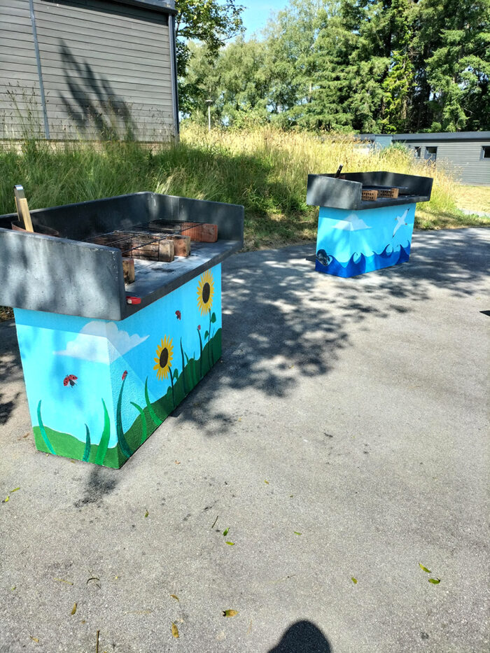 Domaine du Moulin Neuf - Barbecues collectifs Domaine du Moulin Neuf - Barbecues collectifs