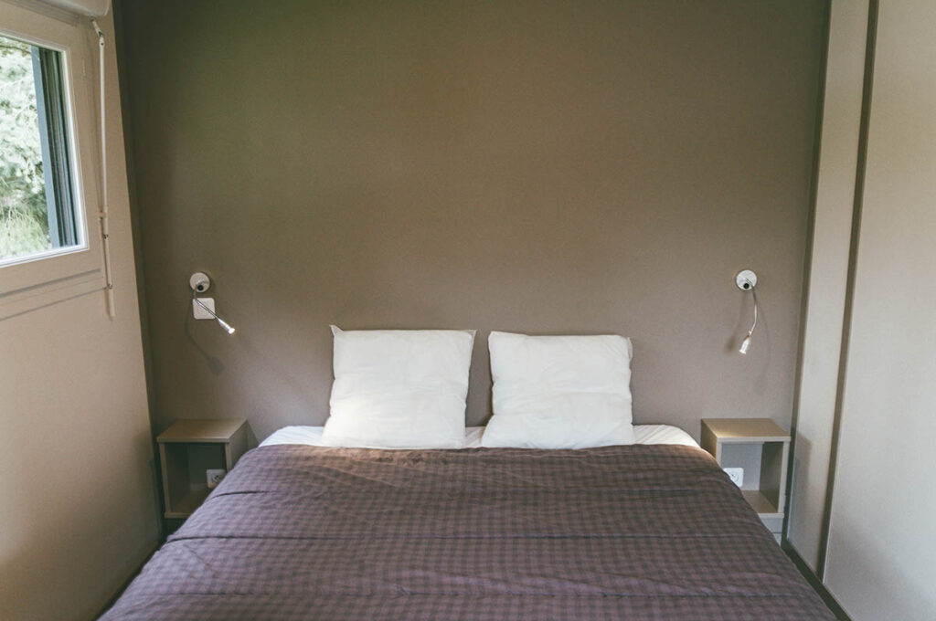 Domaine du Moulin Neuf - Chambre avec lit double