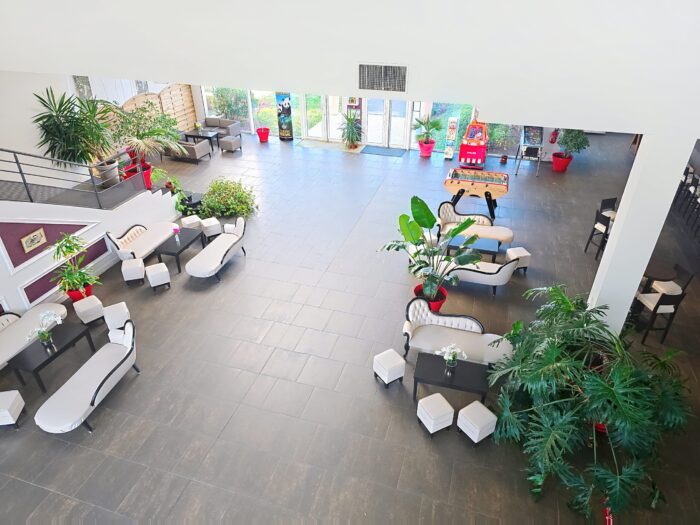 Domaine du Val d'Amboise - le hall de réception Domaine du Val d'Amboise - le hall de réception