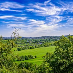 Paysage naturel illustrant des vacances à la campagne avec Terres de France