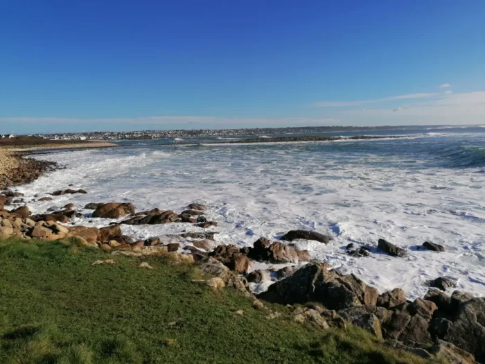 La côte atlantique à Audierne La côte atlantique à Audierne