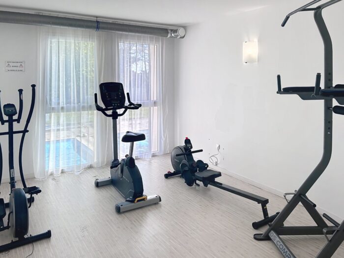 Domaine de la Baie - La salle de fitness Domaine de la Baie - La salle de fitness