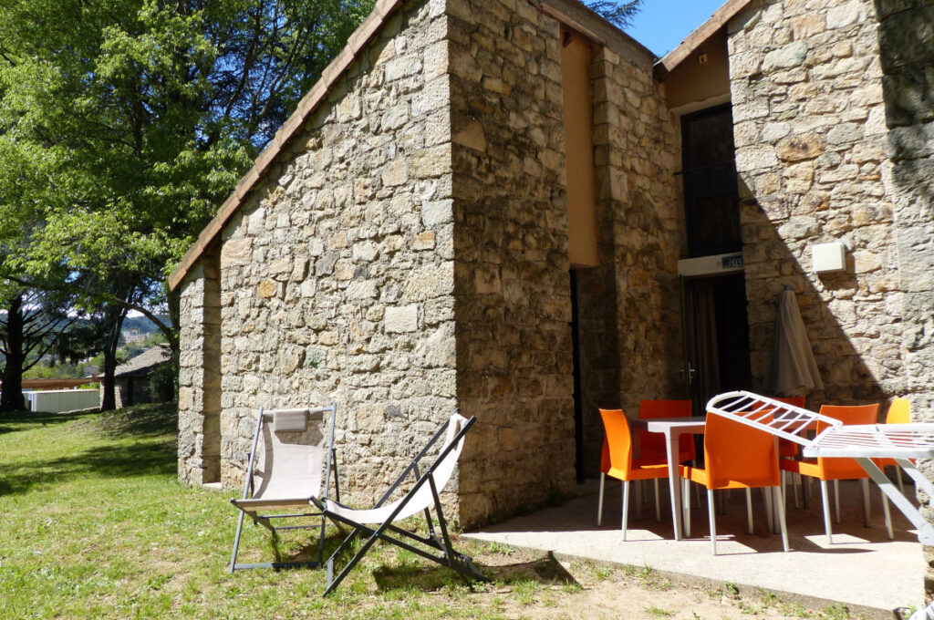 Domaine des Vans - la terrasse