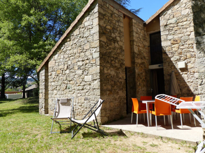 Domaine des Vans - la terrasse