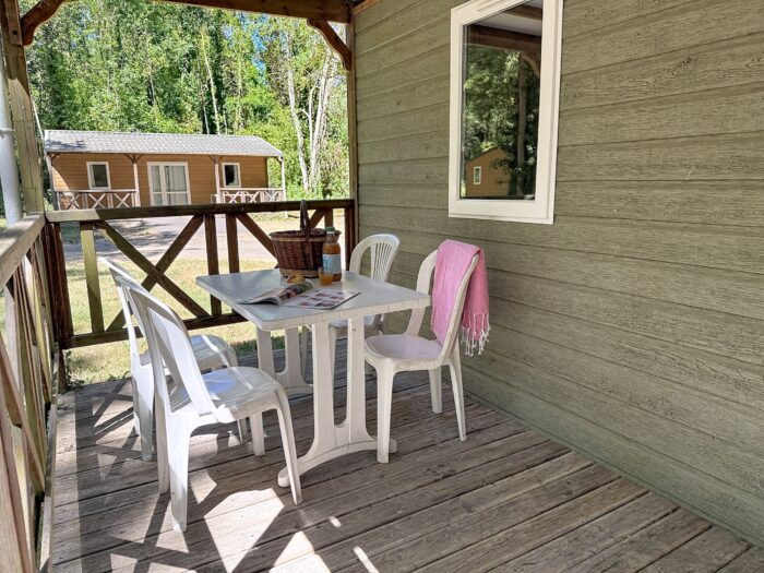 Moncontour active Park - Chalet PMR - La terrasse Moncontour active Park - Chalet PMR - La terrasse