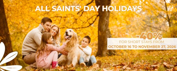 2026 All Saints' Promotion – Stay in a Terres de France holiday residence with a special discount