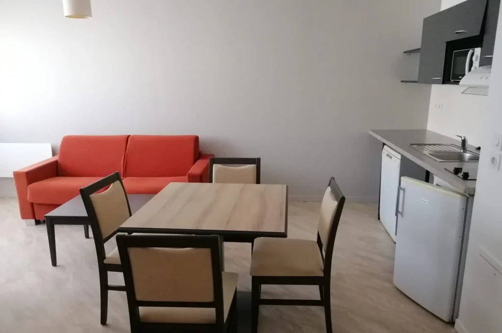 Terres de France Rouen Flaubert - Le coin repas