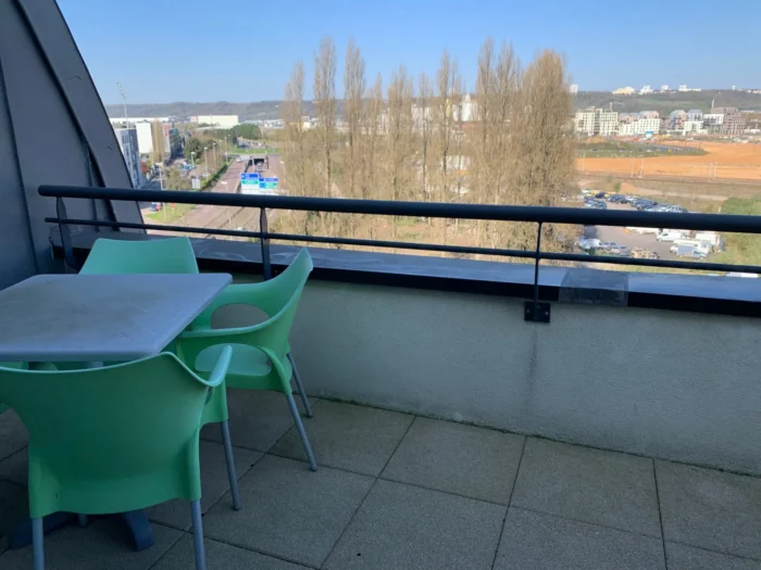 Terres de France Rouen Flaubert - La terrasse Terres de France Rouen Flaubert - La terrasse