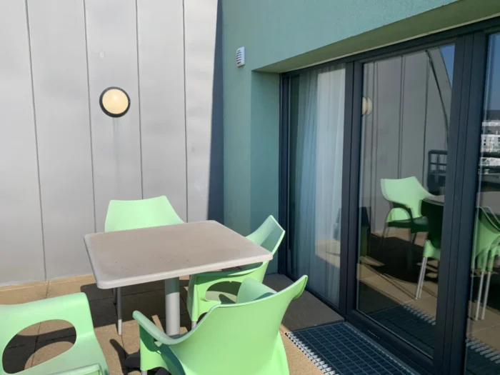 Terres de France Rouen Flaubert - La terrasse Terres de France Rouen Flaubert - La terrasse