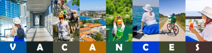 Groupe en vacances en France dans le cadre d’un séjour CSE Terres de France