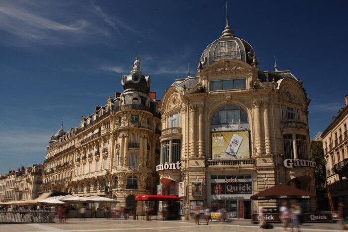 La Place de la comédie à Montpellier