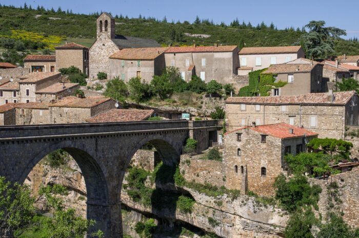 Le village de Minerve dans l'Hérault