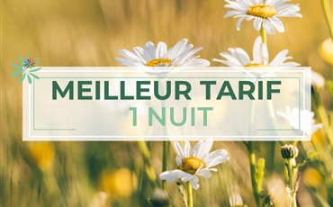 Visuel d’un séjour nature Terres de France illustrant l’offre du meilleur tarif garanti