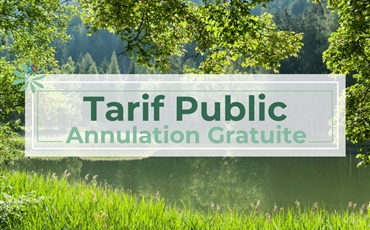 Visuel d’un séjour nature Terres de France illustrant l’avantage du meilleur tarif garanti