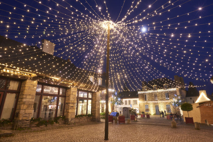 Illuminations de Noël Rochefort-en-Terre ©Rudy Burbant Illuminations de Noël Rochefort-en-Terre ©Rudy Burbant